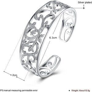 925 Silver Cuff Bracelet